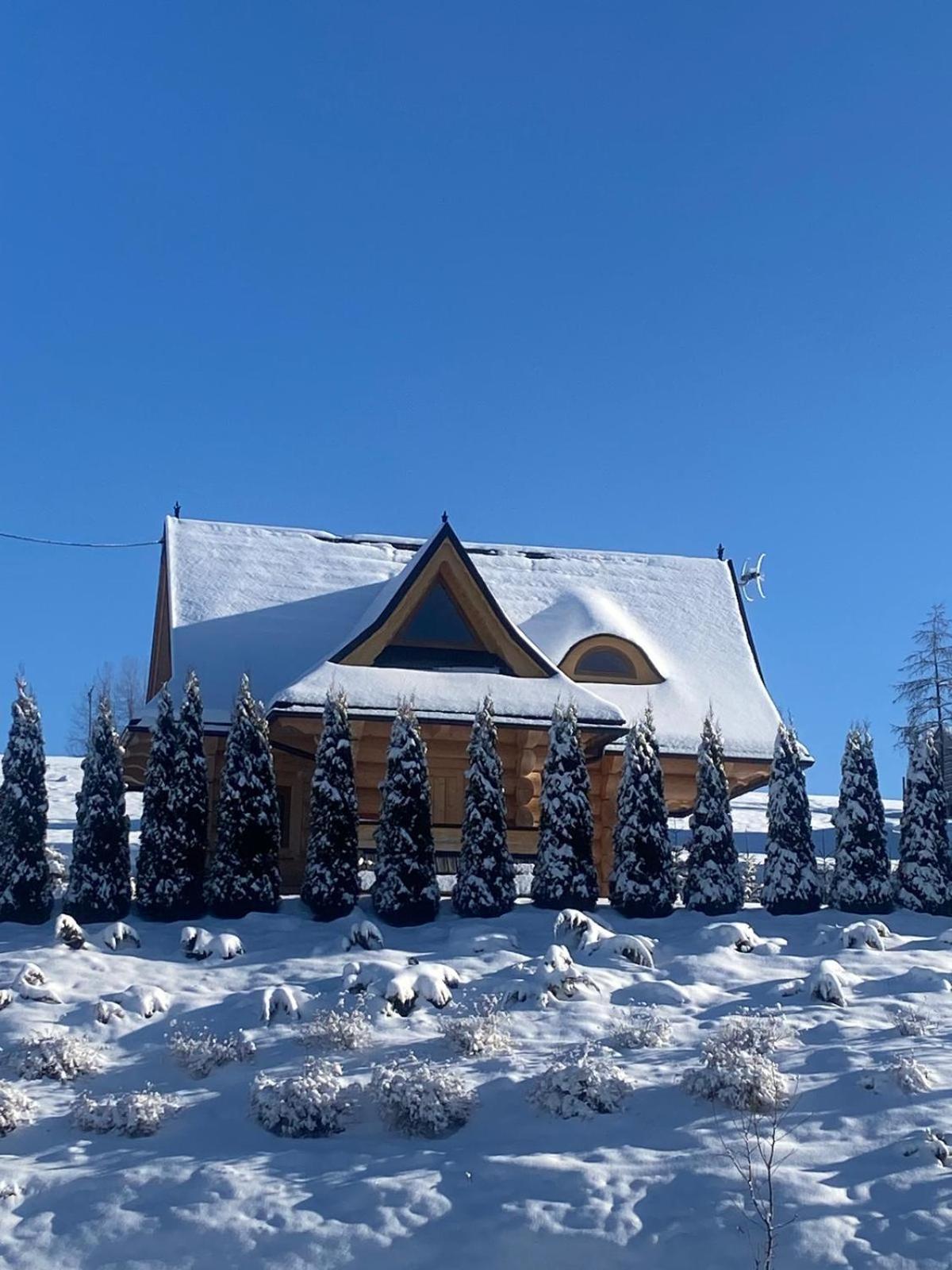 Malowany Domek W Gorach Ciche  Exteriér fotografie